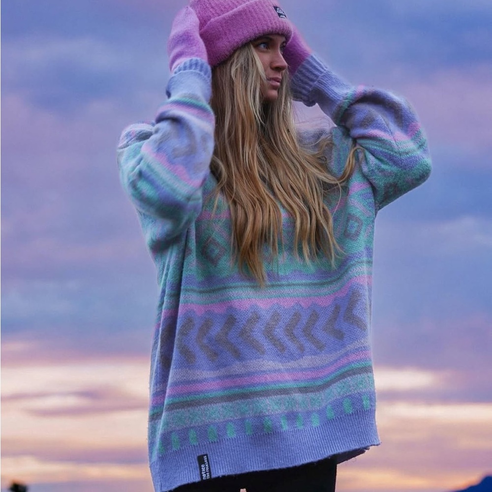 Notice the Reckless Aurora Sweater